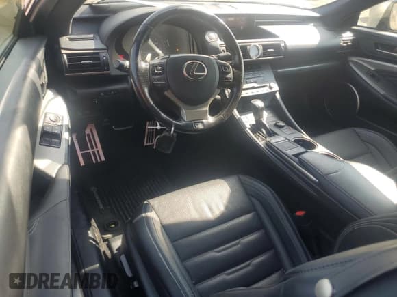 ✅ 2017 Lexus RC 350 • VIN: JTHSE5BC9H5007556 • Lot: 66824445. Listed on Copart with 39,907 mi. Free auction sales archive from the USA and detailed vehicle history report at DreamBid. Image 8.