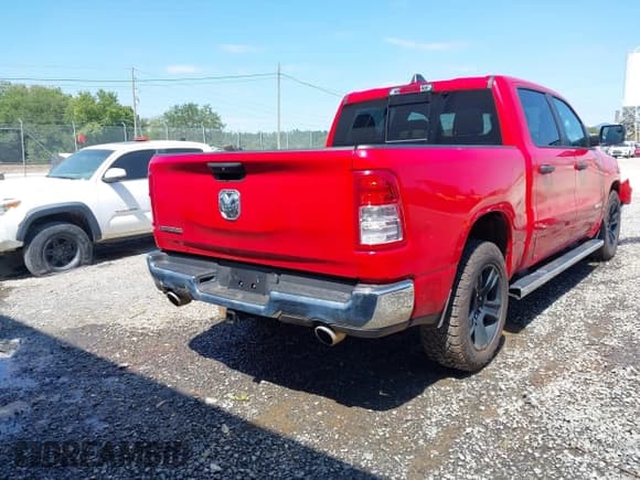 ✅ 2023 Ram 1500 Lone Star • VIN: 1C6RREFTXPN559605 • Lot: 43168474. Listed on IAAI with 44,763 mi. Free auction sales archive from the USA and detailed vehicle history report at DreamBid. Image 4.