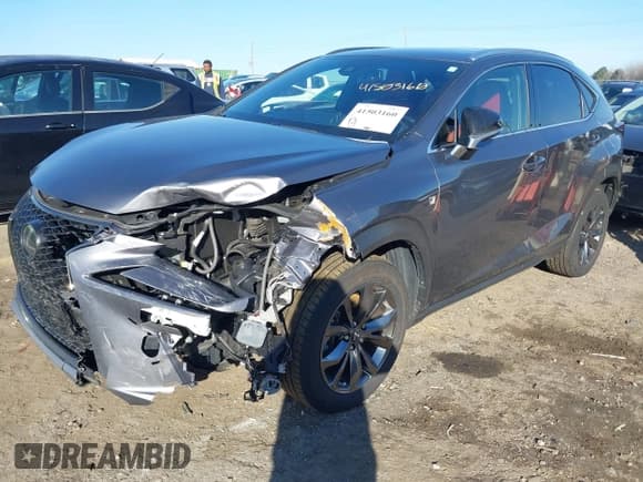 ✅ 2021 Lexus NX 300 F Sport • VIN: JTJSARBZXM2202017 • Лот: 41503160. Опубликован ранее на IAAI с пробегом 26 038 миль. Бесплатный доступ к архиву аукционных продаж из США и подробный отчёт об истории автомобиля на DreamBid. Изображение 2.