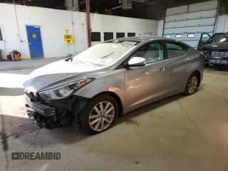 2016 Hyundai Elantra Limited z VIN KMHDH4AE2GU544865, wystawiony jako Copart lot #86295605 z przebiegiem 113 533 mil mil oraz Szkoda całkowita • Salvage title. Historia ofert i sprzedaży dostępna na DreamBid. Obrazek 1.