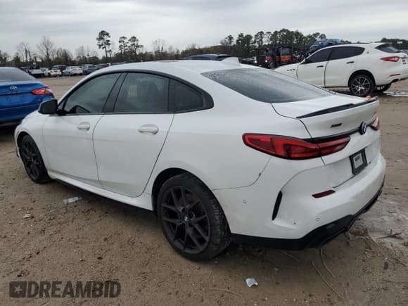 ✅ 2021 BMW 2 Series M235i xDrive • VIN: WBA13AL0XM7G45314 • Lot: 88531655. Listed on Copart with 56,767 mi. Free auction sales archive from the USA and detailed vehicle history report at DreamBid. Image 2.