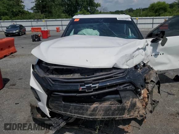 2022 Chevrolet Blazer LT z VIN 3GNKBJR49NS194369, wystawiony jako Copart lot #65966905 z przebiegiem 54 249 mil mil oraz Szkoda całkowita • Salvage title. Historia ofert i sprzedaży dostępna na DreamBid. Obrazek 5.