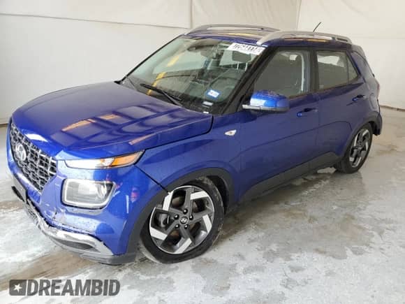 2023 Hyundai Venue SEL с VIN KMHRC8A3XPU251693, выставлен на аукционе Copart как лот 72644114 с пробегом 25 819 миль миль и На запчасти • Non repairable. История ставок и продаж доступна на DreamBid. Изображение 1.