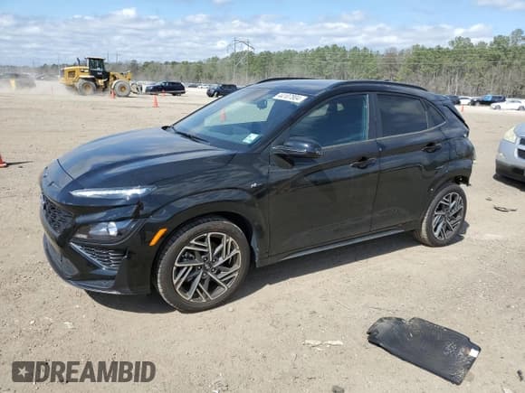 ✅ 2022 Hyundai Kona N Line • VIN: KM8K33A3XNU860171 • Lot: 44107804. Wystawiony na Copart z przebiegiem 10 424 mil. Bezpłatny archiwum sprzedaży aukcyjnych z USA i szczegółowy raport historii pojazdu na DreamBid. Zdjęcie 1.