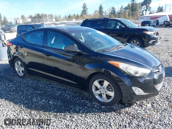 ✅ 2013 Hyundai Elantra GLS • VIN: 5NPDH4AE2DH301387 • Lot: 43471149. Listed on IAAI with 137,319 mi. Free auction sales archive from the USA and detailed vehicle history report at DreamBid. Image 1.