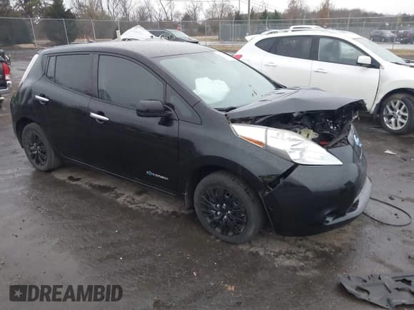 ✅ 2015 Nissan LEAF SL • VIN: 1N4AZ0CP9FC303715 • Lot: 43724383. Listed on IAAI with 61,147 mi. Free auction sales archive from the USA and detailed vehicle history report at DreamBid. Image 1.
