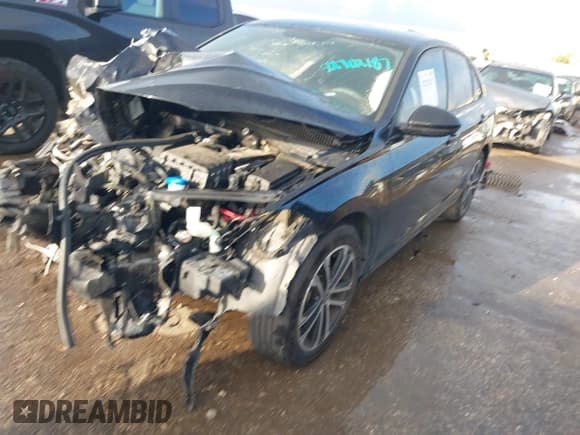 ✅ 2022 Volkswagen Jetta Sport • VIN: 3VWBM7BU2NM033511 • Lot: 42702187. Listed on IAAI with 36,284 mi. Free auction sales archive from the USA and detailed vehicle history report at DreamBid. Image 2.