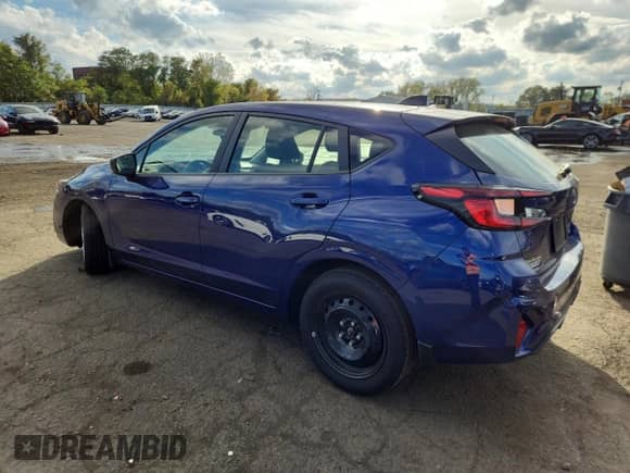 2025 Subaru Impreza с VIN JF1GUABC8S8201560, выставлен на аукционе Copart как лот 85583775 с пробегом 4 932 миль миль и Списание • Salvage title. История ставок и продаж доступна на DreamBid. Изображение 2.