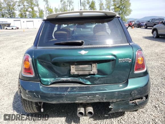 2008 MINI Hardtop S with VIN WMWMF73578TT92837, listed as a Copart auction lot 54812715 with Not provided miles and Salvage title. Bid and sale history available at DreamBid. Image 6.