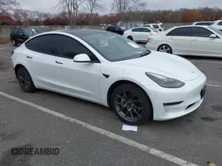 ✅ 2022 Tesla Model 3 Long Range • VIN: 5YJ3E1EB0NF339221 • Lot: 43675880. Listed on IAAI with 50,977 mi. Free auction sales archive from the USA and detailed vehicle history report at DreamBid. Image 1.