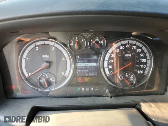 ✅ 2012 Ram 3500 Laramie • VIN: 3C63D3EL8CG303184 • Лот: 66683724. Опубликован ранее на Copart с пробегом 143 862 миль. Бесплатный доступ к архиву аукционных продаж из США и подробный отчёт об истории автомобиля на DreamBid. Изображение 9.