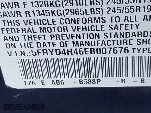 ✅ 2014 Acura MDX Technology • VIN: 5FRYD4H46EB007676 • Лот: 43770707. Опубликован ранее на IAAI с пробегом 192 743 миль. Бесплатный доступ к архиву аукционных продаж из США и подробный отчёт об истории автомобиля на DreamBid. Изображение 9.