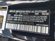 ✅ 2024 Mercedes-Benz GLC 300 • VIN: W1NKM4HB6RF181375 • Lot: 42832221. Listed on IAAI with 25,894 mi. Free auction sales archive from the USA and detailed vehicle history report at DreamBid. Image 9.