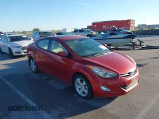 ✅ 2013 Hyundai Elantra GLS • VIN: KMHDH4AE4DU631825 • Lot: 43372856. Listed on IAAI with 31,209 mi. Free auction sales archive from the USA and detailed vehicle history report at DreamBid. Image 1.