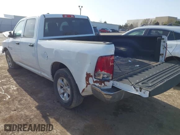 ✅ 2018 Ram 1500 Tradesman • VIN: 1C6RR6STXJS280045 • Lot: 41810856. Listed on IAAI with 111,797 mi. Free auction sales archive from the USA and detailed vehicle history report at DreamBid. Image 3.