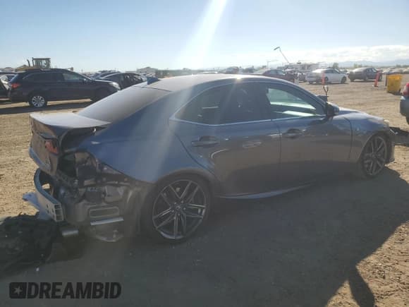 ✅ 2015 Lexus IS 350 • VIN: JTHBE1D22F5016545 • Lot: 83982275. Listed on Copart with 143,773 mi. Free auction sales archive from the USA and detailed vehicle history report at DreamBid. Image 3.