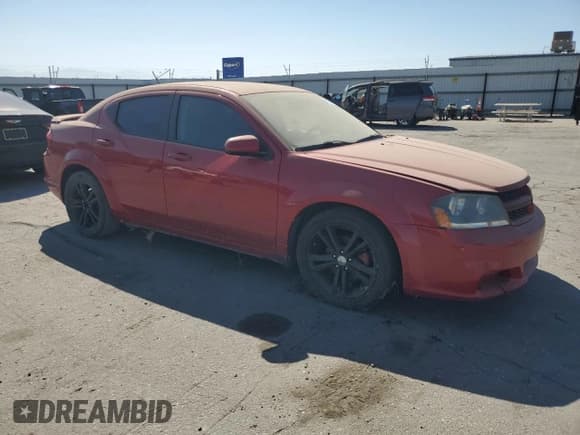 ✅ 2013 Dodge Avenger SXT • VIN: 1C3CDZCG2DN655157 • Lot: 81258365. Listed on Copart with 142,632 mi. Free auction sales archive from the USA and detailed vehicle history report at DreamBid. Image 4.