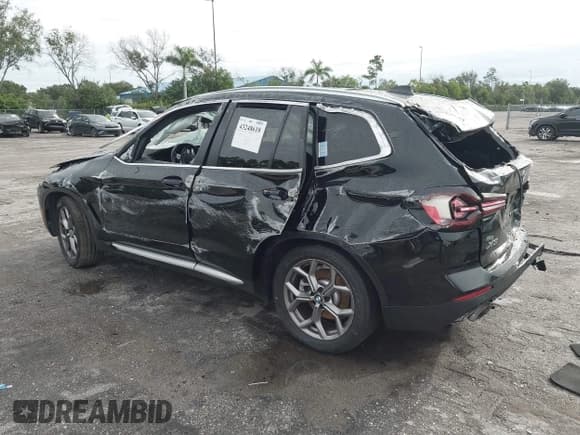 ✅ 2022 BMW X3 sDrive30i • VIN: 5UX43DP03N9K84635 • Лот: 43248618. Опубликован ранее на IAAI с пробегом 40 240 миль. Бесплатный доступ к архиву аукционных продаж из США и подробный отчёт об истории автомобиля на DreamBid. Изображение 3.