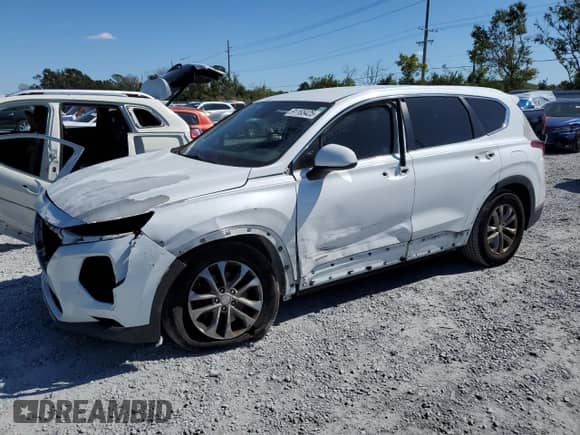 2019 Hyundai Santa Fe SE с VIN 5NMS23AD0KH001903, выставлен на аукционе Copart как лот 91165425 с пробегом 69 358 миль миль и Списание • Salvage title. История ставок и продаж доступна на DreamBid. Изображение 1.