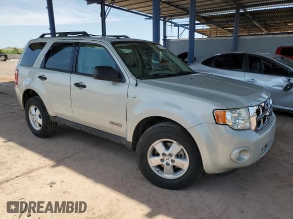 ✅ 2008 Ford Escape XLT • VIN: 1FMCU03178KD41445 • Lot: 60717105. Listed on Copart with 96,665 mi. Free auction sales archive from the USA and detailed vehicle history report at DreamBid. Image 4.