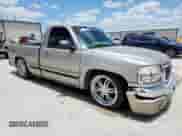 2002 GMC Sierra 1500 with VIN 1GTEC14W32Z117037, listed as a Copart auction lot 61937045 with Not provided miles and Salvage title. Bid and sale history available at DreamBid. Image 4.