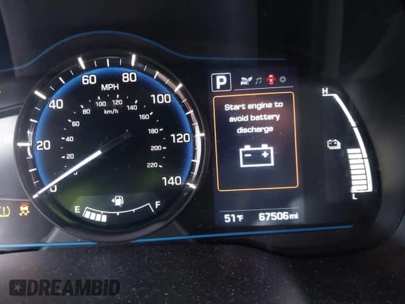 ✅ 2019 Hyundai Ioniq Blue • VIN: KMHC65LC0KU127837 • Lot: 41569535. Wystawiony na IAAI z przebiegiem 67 506 mil. Bezpłatny archiwum sprzedaży aukcyjnych z USA i szczegółowy raport historii pojazdu na DreamBid. Zdjęcie 7.