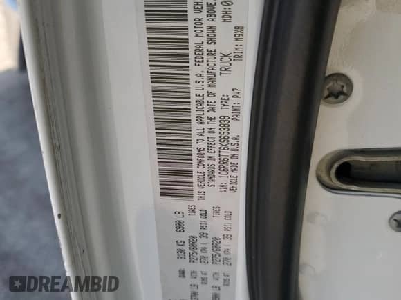 2019 Ram 1500 Big Horn with VIN 1C6RR6TT6KS653839, listed as a Copart auction lot 66578315 with 91,775 mi miles and Salvage title. Bid and sale history available at DreamBid. Image 13.