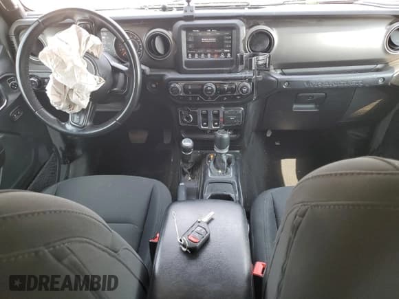 ✅ 2020 Jeep Wrangler Sport S • VIN: 1C4GJXAN7LW177595 • Lot: 60452045. Listed on Copart with 119,351 mi. Free auction sales archive from the USA and detailed vehicle history report at DreamBid. Image 8.