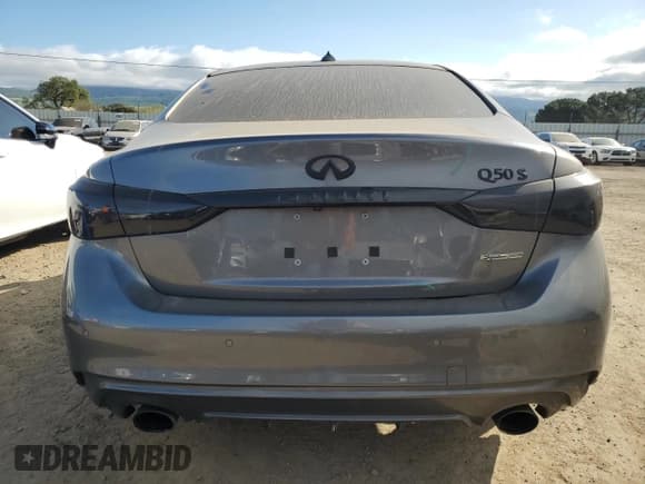 ✅ 2019 Infiniti Q50 Luxe • VIN: JN1EV7AP0KM542273 • Lot: 50639035. Listed on Copart with 44,001 mi. Free auction sales archive from the USA and detailed vehicle history report at DreamBid. Image 6.