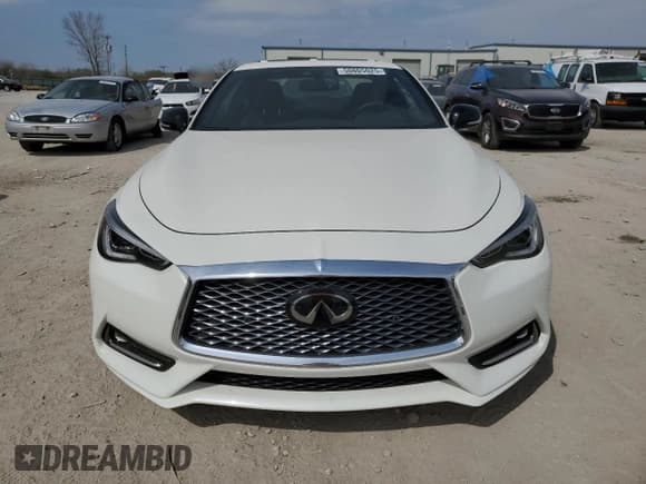 ✅ 2020 Infiniti Q60 Red Sport 400 • VIN: JN1FV7EK5LM400375 • Lot: 50805025. Listed on Copart with 38,331 mi. Free auction sales archive from the USA and detailed vehicle history report at DreamBid. Image 5.