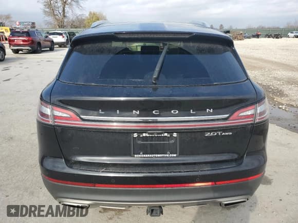 ✅ 2020 Lincoln Nautilus Reserve • VIN: 2LMPJ8K9XLBL04963 • Lot: 93108485. Listed on Copart with 135,303 mi. Free auction sales archive from the USA and detailed vehicle history report at DreamBid. Image 6.