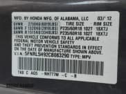 ✅ 2012 Honda Odyssey Touring • VIN: 5FNRL5H92CB083290 • Lot: 43664749. Listed on IAAI with 315,361 mi. Free auction sales archive from the USA and detailed vehicle history report at DreamBid. Image 9.