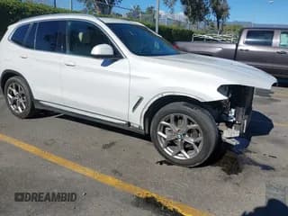 ✅ 2021 BMW X3 sDrive30i • VIN: 5UXTY3C09M9E34049 • Lot: 43797838. Wystawiony na IAAI z przebiegiem 112 651 mil. Bezpłatny archiwum sprzedaży aukcyjnych z USA i szczegółowy raport historii pojazdu na DreamBid. Zdjęcie 1.