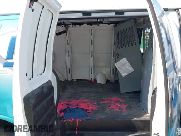 ✅ 2023 Chevrolet Express Cargo • VIN: 1GCWGAFP3P1254743 • Lot: 42841035. Listed on IAAI with 25,017 mi. Free auction sales archive from the USA and detailed vehicle history report at DreamBid. Image 8.