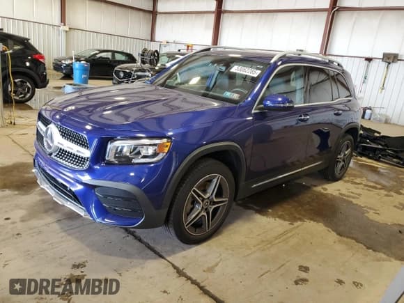 ✅ 2021 Mercedes-Benz GLB 250 • VIN: W1N4M4HB2MW114323 • Lot: 53062285. Listed on Copart with Not provided. Free auction sales archive from the USA and detailed vehicle history report at DreamBid. Image 1.