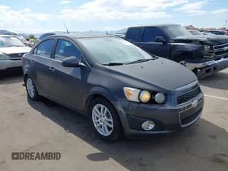 ✅ 2012 Chevrolet Sonic LT • VIN: 1G1JC5SH5C4215357 • Lot: 43411341. Listed on IAAI with Not provided. Free auction sales archive from the USA and detailed vehicle history report at DreamBid. Image 1.