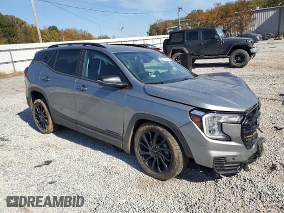 ✅ 2023 GMC Terrain SLE • VIN: 3GKALMEG3PL151201 • Lot: 91445035. Listed on Copart with 87,613 mi. Free auction sales archive from the USA and detailed vehicle history report at DreamBid. Image 4.