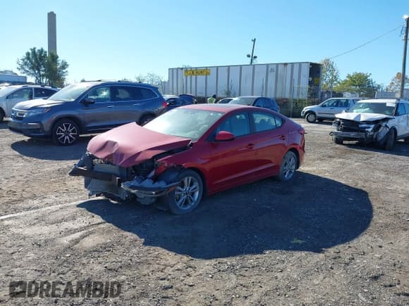 ✅ 2017 Hyundai Elantra SE • VIN: KMHD84LF8HU275164 • Lot: 30168361. Listed on IAAI with 35,030 mi. Free auction sales archive from the USA and detailed vehicle history report at DreamBid. Image 18.