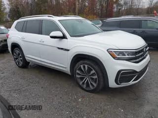 ✅ 2021 Volkswagen Atlas SEL Premium R-Line • VIN: 1V2FR2CA3MC556872 • Lot: 40863850. Listed on IAAI with 53,126 mi. Free auction sales archive from the USA and detailed vehicle history report at DreamBid. Image 1.