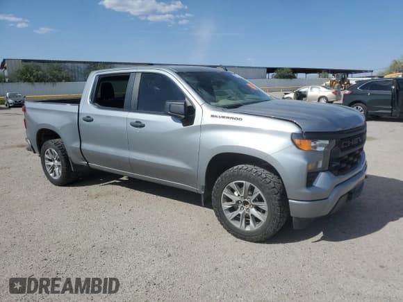 ✅ 2023 Chevrolet Silverado 1500 Custom • VIN: 3GCPABEK2PG181951 • Lot: 60565815. Listed on Copart with Not provided. Free auction sales archive from the USA and detailed vehicle history report at DreamBid. Image 4.