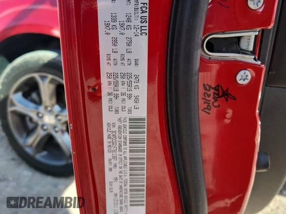 2015 Dodge Journey Crossroad с VIN 3C4PDCGG1FT611397, выставлен на аукционе Copart как лот 90949195 с пробегом 142 437 миль миль и Чистый • Clean title. История ставок и продаж доступна на DreamBid. Изображение 13.