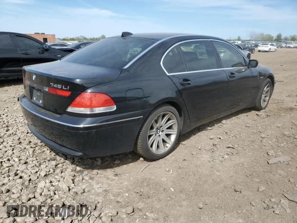 ✅ 2003 BMW 7 Series 745Li • VIN: WBAGN63463DS43985 • Lot: 55730445. Listed on Copart with Not provided. Free auction sales archive from the USA and detailed vehicle history report at DreamBid. Image 3.
