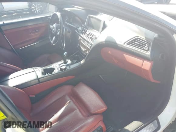 ✅ 2015 BMW 6 Series 640i • VIN: WBA6A0C58FD318879 • Lot: 42399723. Listed on IAAI with 94,917 mi. Free auction sales archive from the USA and detailed vehicle history report at DreamBid. Image 5.