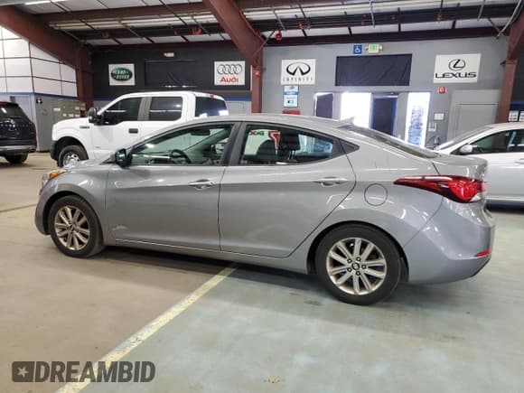 ✅ 2014 Hyundai Elantra SE • VIN: KMHDH4AE1EU100115 • Lot: 92883265. Listed on Copart with 181,399 mi. Free auction sales archive from the USA and detailed vehicle history report at DreamBid. Image 2.