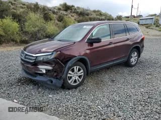 ✅ 2017 Honda Pilot LX • VIN: 5FNYF6H19HB078145 • Lot: 70059335. Listed on Copart with 76,745 mi. Free auction sales archive from the USA and detailed vehicle history report at DreamBid. Image 1.