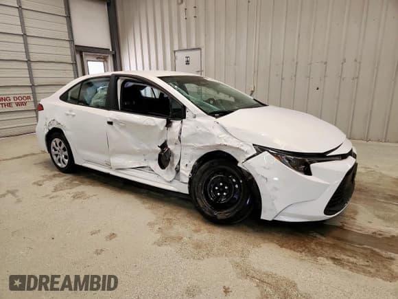 ✅ 2024 Toyota Corolla LE • VIN: 5YFB4MDE7RP193535 • Lot: 59383505. Listed on Copart with 24,354 mi. Free auction sales archive from the USA and detailed vehicle history report at DreamBid. Image 4.