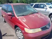 ✅ 2002 Honda Odyssey EX • VIN: 5FNRL18612B056773 • Lot: 42510998. Listed on IAAI with 268,239 mi. Free auction sales archive from the USA and detailed vehicle history report at DreamBid. Image 1.