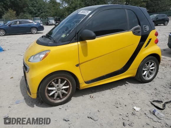 ✅ 2015 Smart fortwo Passion • VIN: WMEEJ9AAXFK831826 • Lot: 70655225. Listed on Copart with Not provided. Free auction sales archive from the USA and detailed vehicle history report at DreamBid. Image 1.