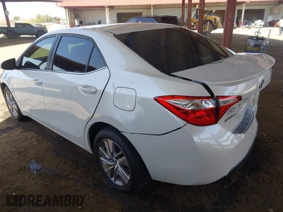 ✅ 2015 Toyota Corolla LE Eco • VIN: 5YFBPRHEXFP251275 • Lot: 42270218. Listed on IAAI with 122,543 mi. Free auction sales archive from the USA and detailed vehicle history report at DreamBid. Image 3.
