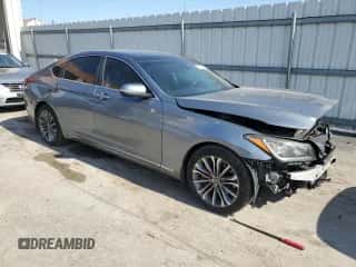 2015 Hyundai Genesis 3.8L z VIN KMHGN4JEXFU083886, wystawiony jako Copart lot #55992724 z przebiegiem 156 303 mil mil oraz Szkoda całkowita • Salvage title. Historia ofert i sprzedaży dostępna na DreamBid. Obrazek 4.